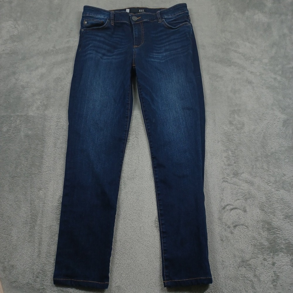 Kut From The Cloth‎ Jeans Womens 6 Blue Denim Catherine Boyfriend Casual
